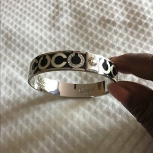 Coach silver bracelet